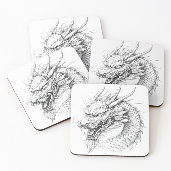 Item preview, Realistic Chinese Dragon pencil drawing designed and sold by Pencil-Art.