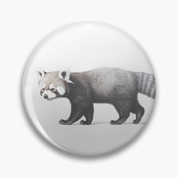 Item preview, Realistic Red Panda pencil drawing designed and sold by Pencil-Art.