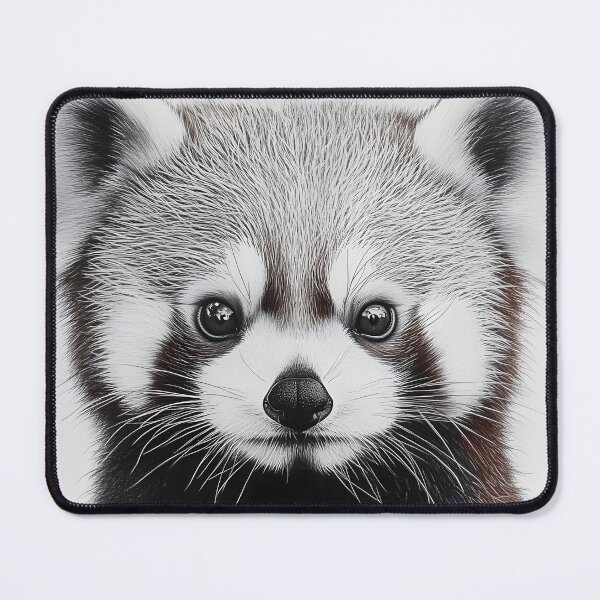 Item preview, Realistic Red Panda pencil drawing designed and sold by Pencil-Art.