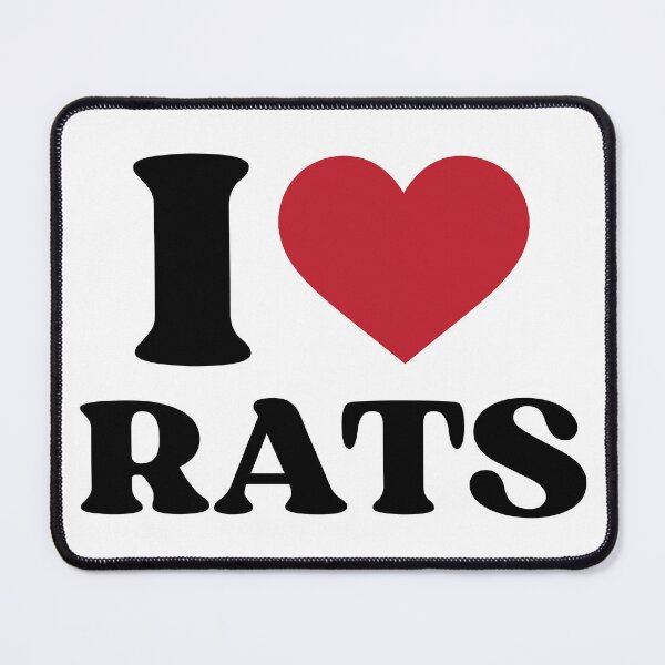 Item preview, I love rats  designed and sold by designing01Ar3.