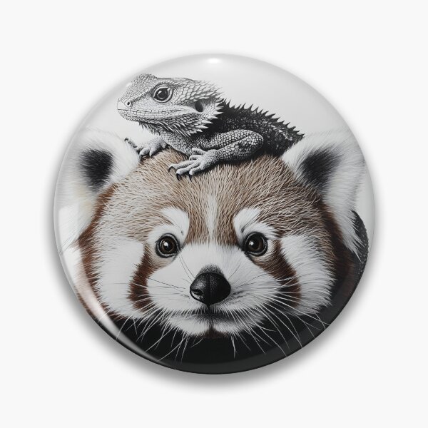 Item preview, Realistic Red Panda pencil drawing designed and sold by Pencil-Art.