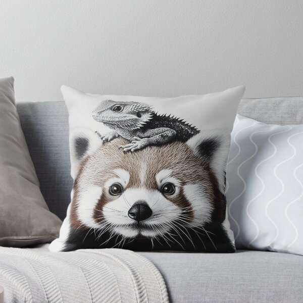 Item preview, Realistic Red Panda pencil drawing designed and sold by Pencil-Art.