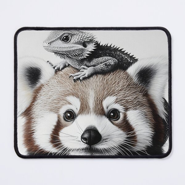 Item preview, Realistic Red Panda pencil drawing designed and sold by Pencil-Art.