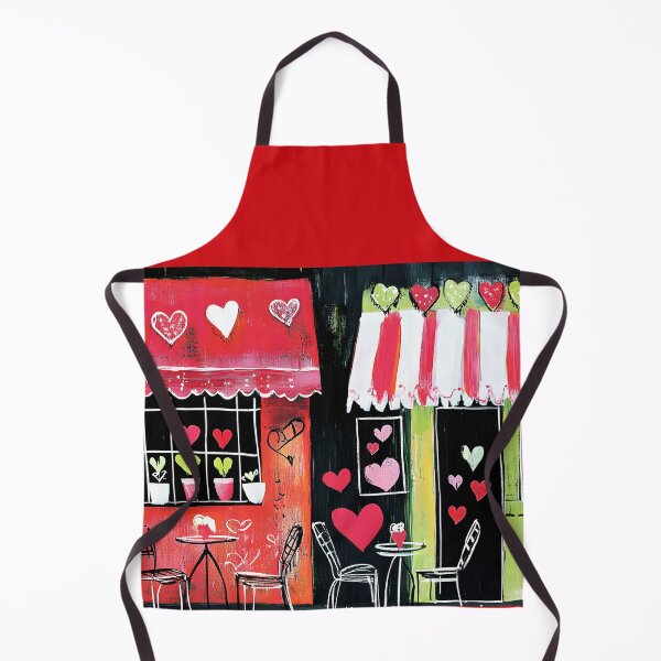 Item preview, Fall in Love with Cozy Valentine Day Cafes - Heart-Shaped Decorations and Warm, Inviting Atmosphere designed and sold by OlfactoART Studio.