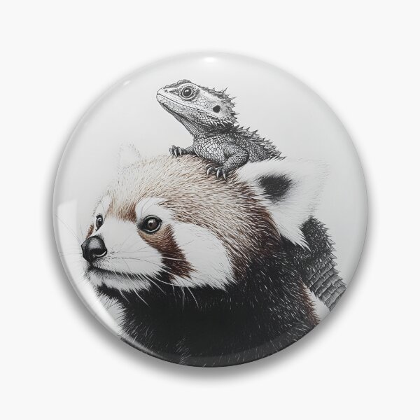 Item preview, Realistic Red Panda pencil drawing designed and sold by Pencil-Art.