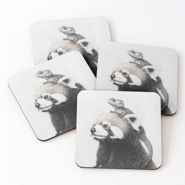 Item preview, Realistic Red Panda pencil drawing designed and sold by Pencil-Art.