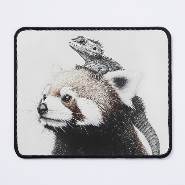 Item preview, Realistic Red Panda pencil drawing designed and sold by Pencil-Art.