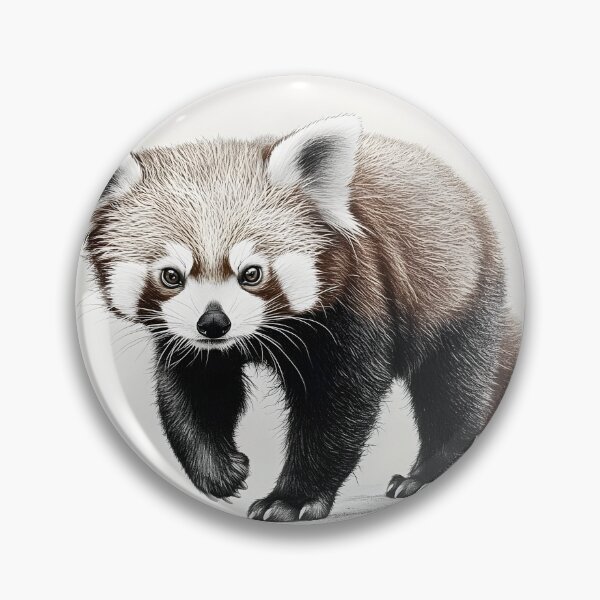 Item preview, Realistic Red Panda pencil drawing designed and sold by Pencil-Art.