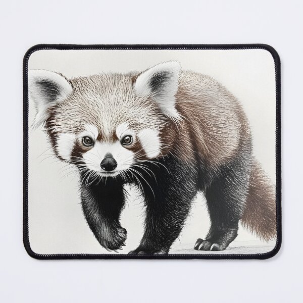 Item preview, Realistic Red Panda pencil drawing designed and sold by Pencil-Art.