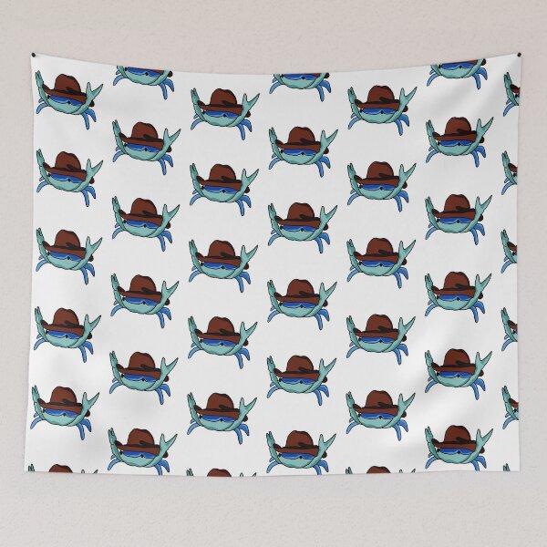 Item preview, Blue Cowboy Crab designed and sold by IceCubeMarket.