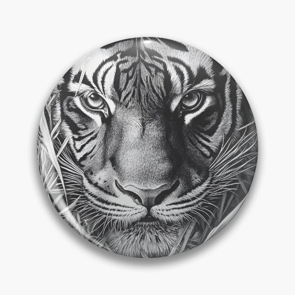 Item preview, Realistic Tiger pencil drawing designed and sold by Pencil-Art.