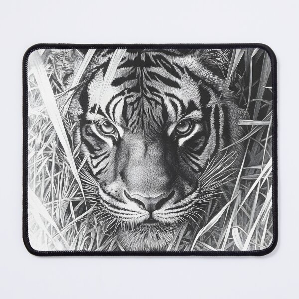Item preview, Realistic Tiger pencil drawing designed and sold by Pencil-Art.