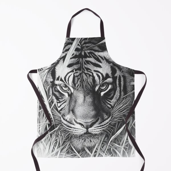 Item preview, Realistic Tiger pencil drawing designed and sold by Pencil-Art.