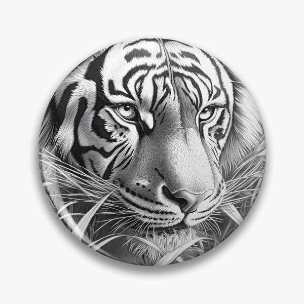 Item preview, Realistic Tiger pencil drawing designed and sold by Pencil-Art.