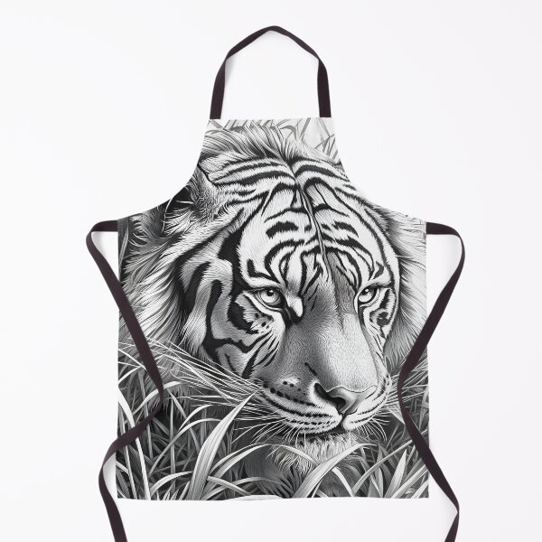 Item preview, Realistic Tiger pencil drawing designed and sold by Pencil-Art.