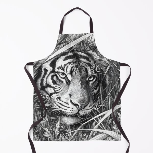 Item preview, Realistic Tiger pencil drawing designed and sold by Pencil-Art.