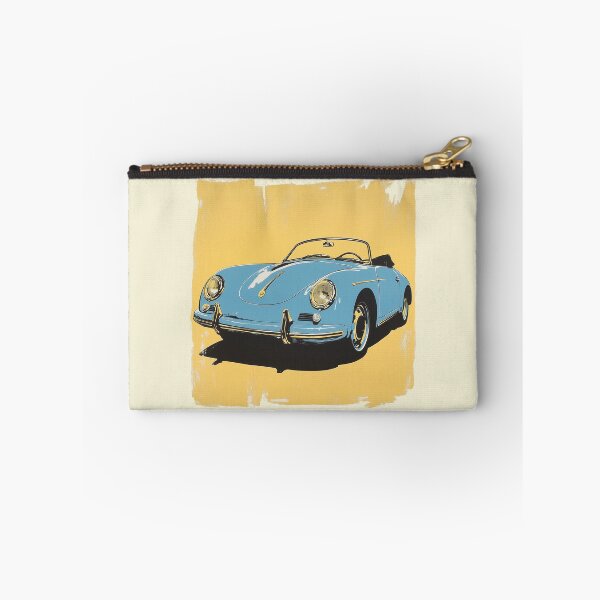 Item preview, Ilustración del Porsche 356 Baby Blue designed and sold by blackdogshop.