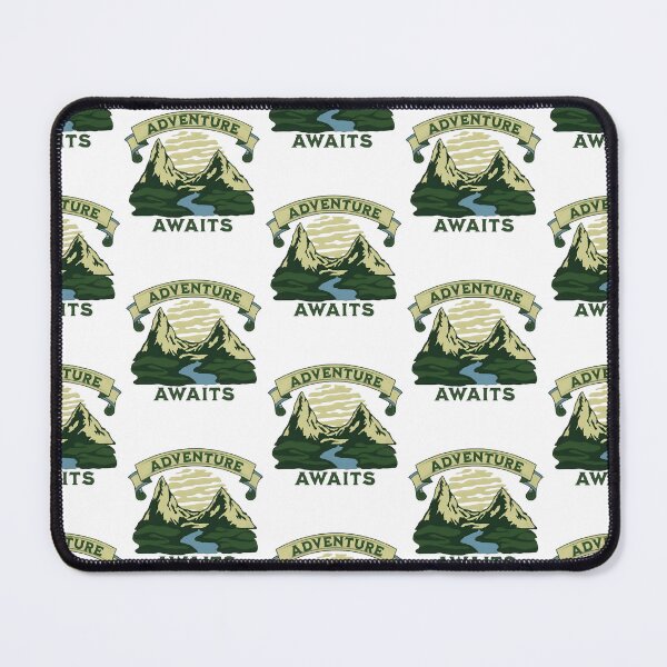 Item preview, Adventure awaits, funny and cool nature lover designed and sold by Merchattack.