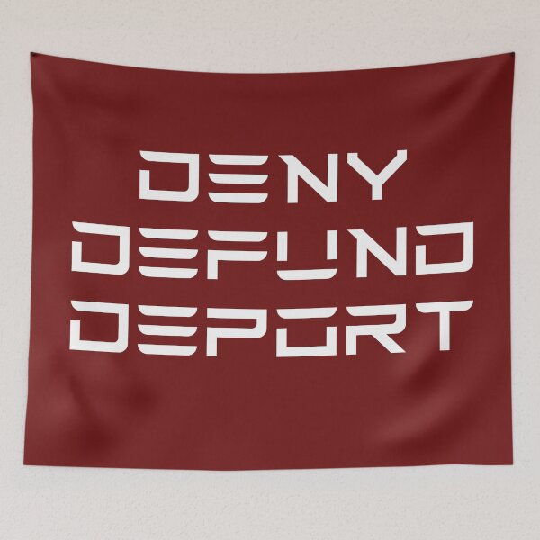 Item preview, Deny Defund Deport Elon designed and sold by AintJames.