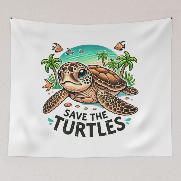 Item preview, Save The Turtles designed and sold by bonnieleigh6902.