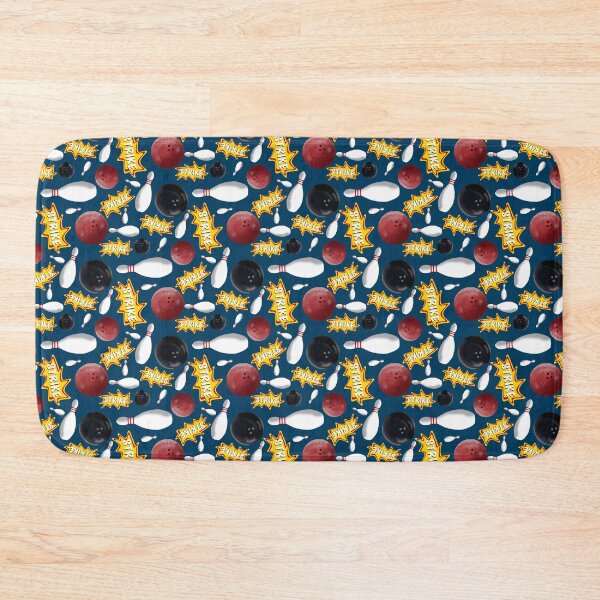 Item preview, Going Bowling tossed repeat pattern  designed and sold by Jodi Mahaffey.