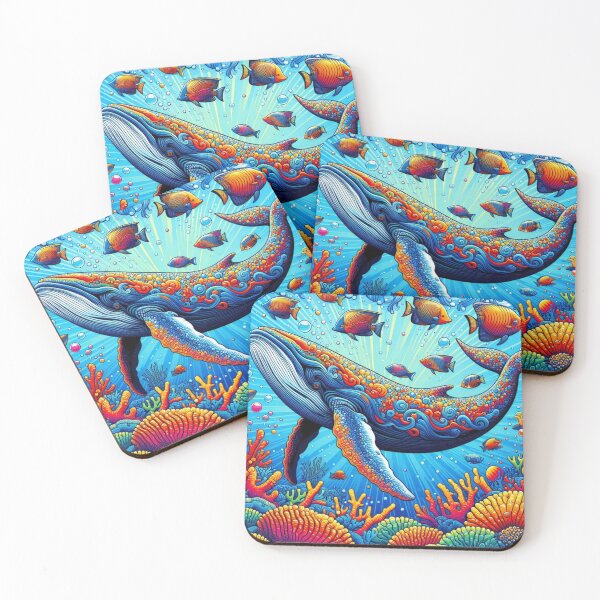 Item preview, Mystical Whale – Ocean Patterns designed and sold by Dogandesighn.