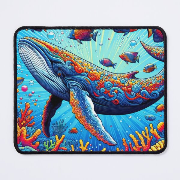 Item preview, Mystical Whale – Ocean Patterns designed and sold by Dogandesighn.