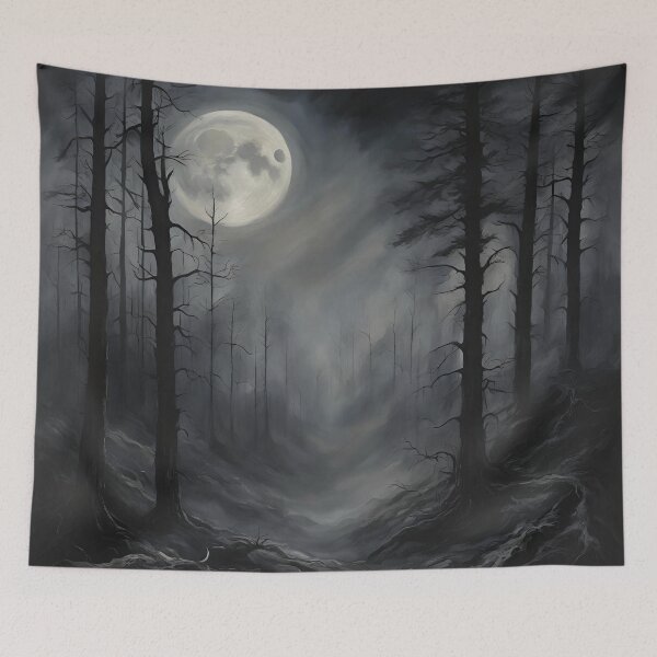 Item preview, Mystic Moonlit Forest Scene designed and sold by EcoArtLab.