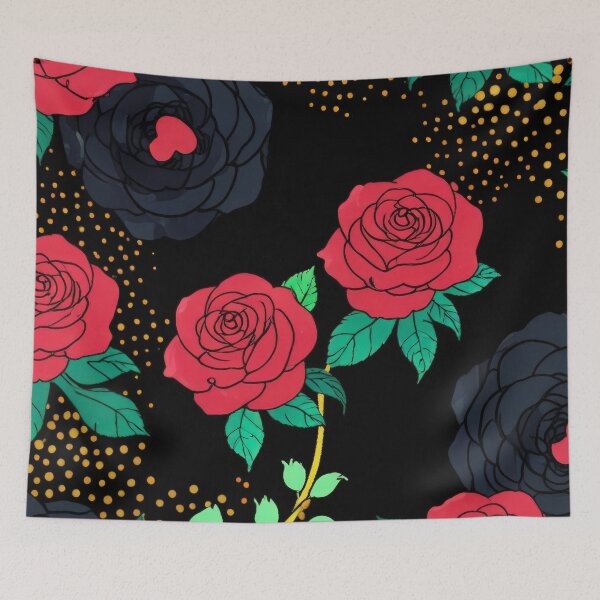 Item preview, valentines art pattern Red roses Design ,valentine roses,roses pattern,Valentines Day Pattern,valentines wallpaper designed and sold by Expressions-Sel.