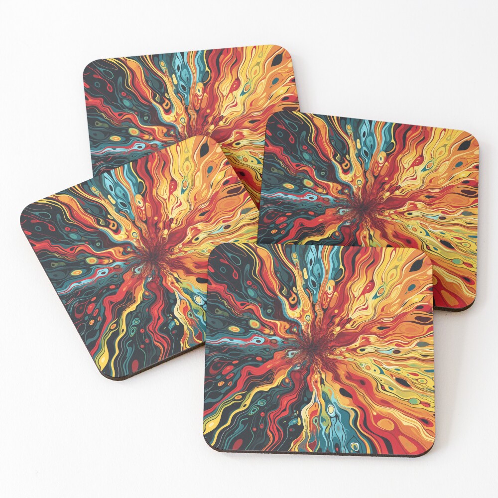 Item preview, Coasters (Set of 4) designed and sold by Visual-Elixir.