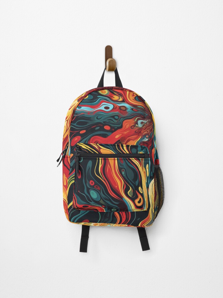 Thumbnail 1 of 3, Backpack, Radiant Spread designed and sold by Visual-Elixir.