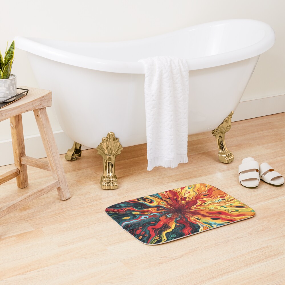 Item preview, Bath Mat designed and sold by Visual-Elixir.