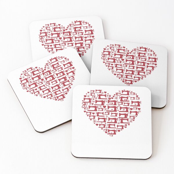 Item preview, Valentine Heart with Sewing machine designed and sold by EwaVerse.
