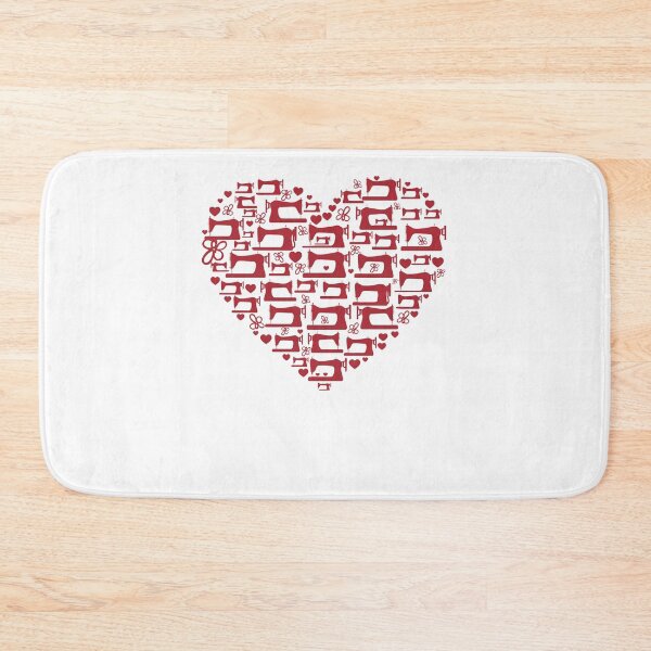 Item preview, Valentine Heart with Sewing machine designed and sold by EwaVerse.