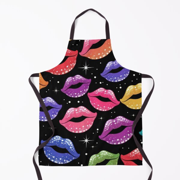 Item preview, valentines art pattern Colorful shine Gloss Kisses Design ,valentine Kisses,Kiss pattern,Valentines Day Pattern,valentines wallpaper designed and sold by Expressions-Sel.