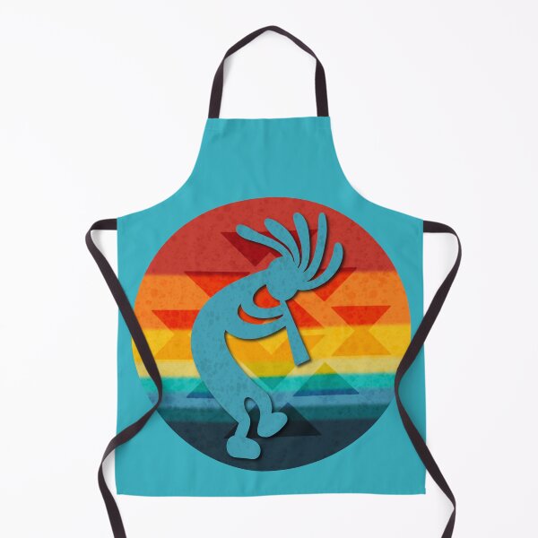 Item preview, Turquoise Kokopelli on Southwest Motif and Colors designed and sold by Wayne Young Arts.