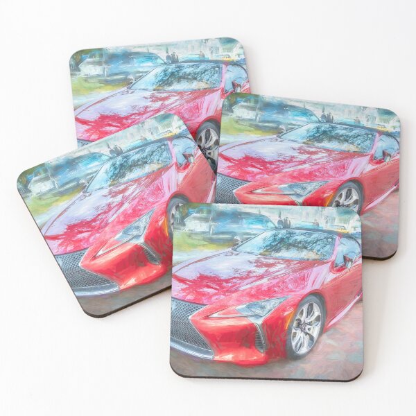 Item preview, 2021 Infrared Lexus LC500 Convertible X101 designed and sold by RichFrancoCars.