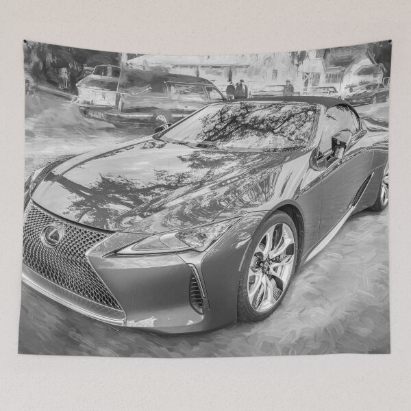 Item preview, 2021 Infrared Lexus LC500 Convertible X102 designed and sold by RichFrancoCars.