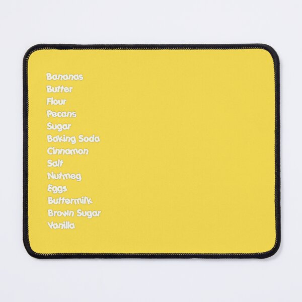 Item preview, Best Banana Bread Recipe Ripe Yellow Retro Typography designed and sold by OriginalBeerCat.