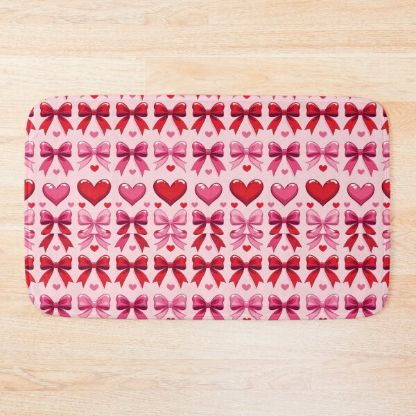Item preview, valentines art pattern pink and red ribbons Design ,valentine ribbons,ribbons pattern,Valentines Day Pattern,valentines wallpaper designed and sold by Expressions-Sel.
