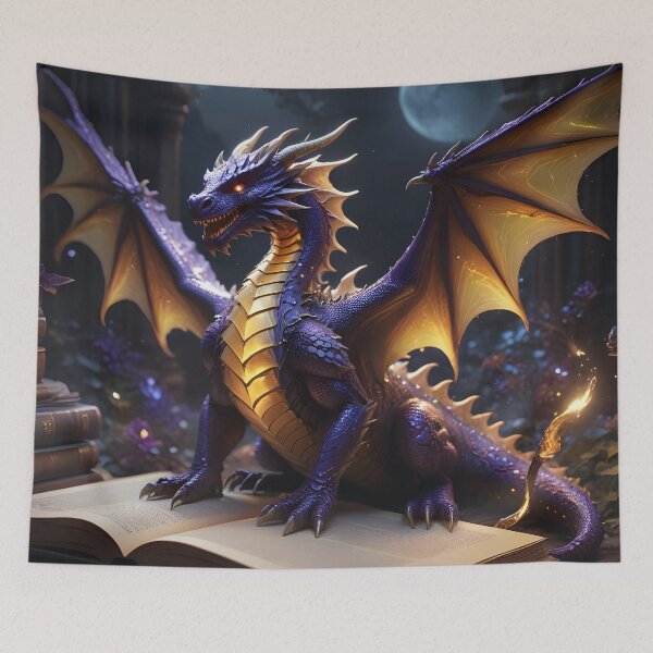 Item preview, Fairytale Dragon designed and sold by debbiedwarika.