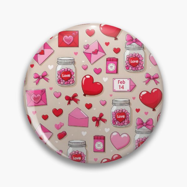 Item preview, valentines art pattern pink love letter Design ,valentine letter,lletter pattern,Valentines Day Pattern,valentines wallpaper designed and sold by Expressions-Sel.