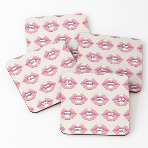 Item preview, valentines art pattern pink kisses xoxoxo Design ,valentine kisses,kisses pattern,Valentines Day Pattern,valentines wallpaper designed and sold by Expressions-Sel.