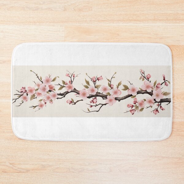 Item preview, Branch with pink flowers designed and sold by anytka.