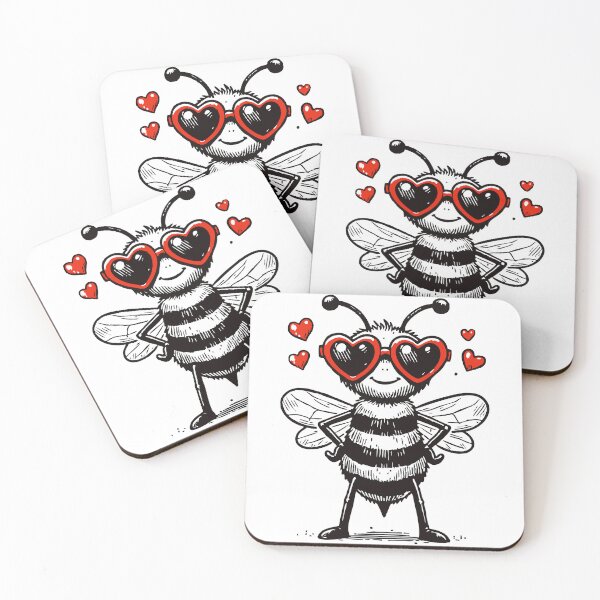 Item preview, Bee My Valentine Happy Valentine Day Vintage designed and sold by TomFrontierArt.