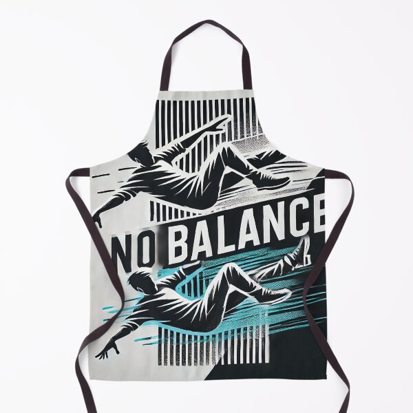Item preview, Dynamic 'No Balance' Graphic Design designed and sold by Gold Turtle Lina.