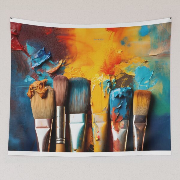 Item preview, Artistic Ensemble of Paint Brushes designed and sold by anytka.