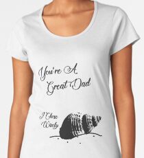 Father's Day- WifeToHusband Women's Premium T-Shirt