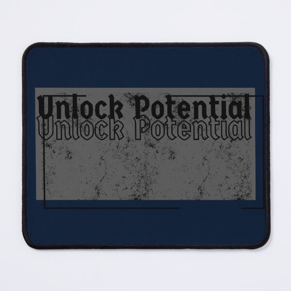 Item preview, Unlock Potential Minimalist Motivational Design designed and sold by Thrivy.