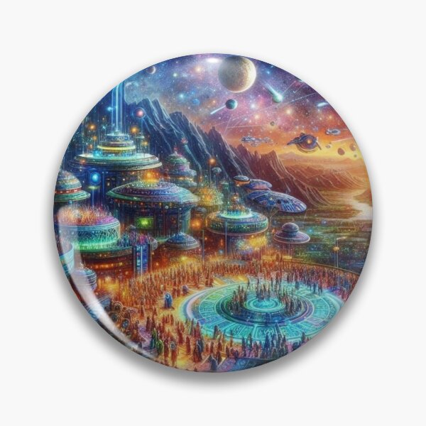 Item preview, Authentic Atlantean Civilization in Space designed and sold by Dogandesighn.